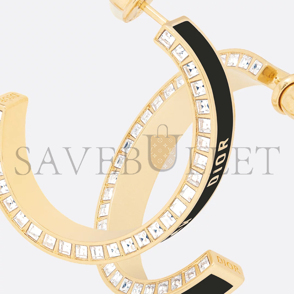 D*or night code hoop earrings e3473womlq_d307